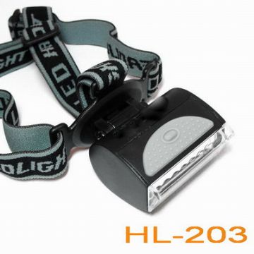 7Leds Headlamp (Pressing Key, Hl-203)